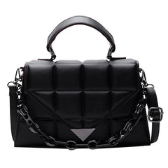 Women's Pu Leather Flap Shoulder Bag Classic Crossbody