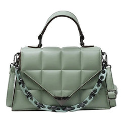 Women's Pu Leather Flap Shoulder Bag Classic Crossbody Purse