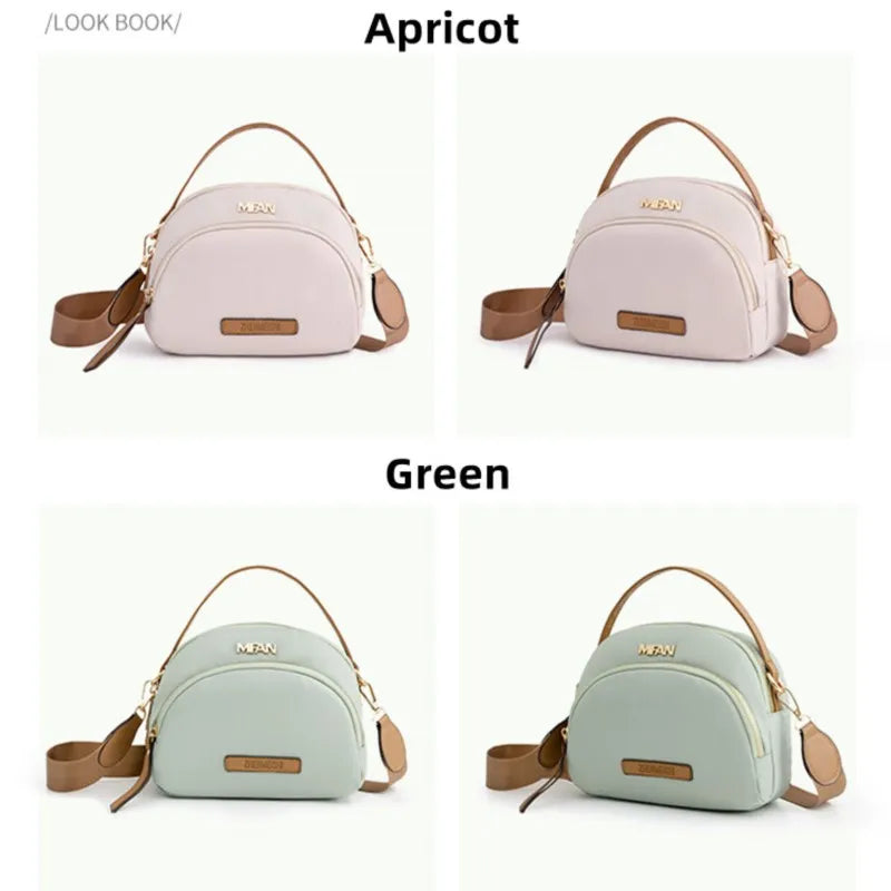 Nylon Shoulder Bag Classic Crossbody Purse