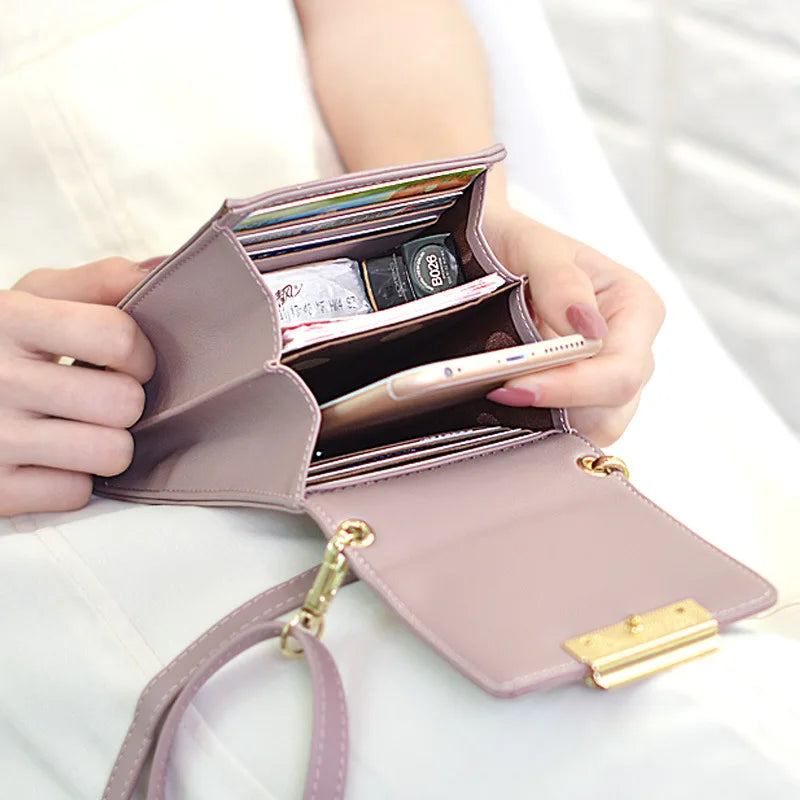 Mini Crossbody Shoulder Bag Women High Cell Phone Pocket
