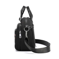 Embroidery Flowers Women's Tote Shoulder Bag Multifunction Handbags