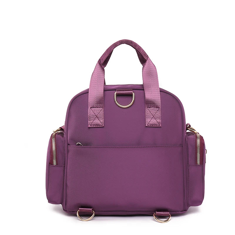 Women's Multifunction Nylon Shoulder Bag Tote Handbag