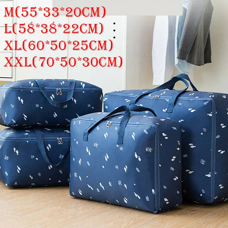 Portable Oxford Storage Bag Waterproof Clothing Organizer