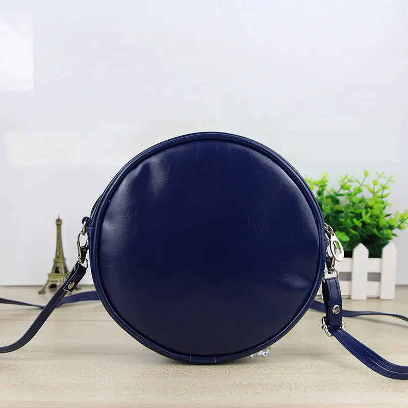 Sweet Girl Printed PU Leather Shoulder Bag