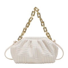 Women's High Cloud Shoulder Bag Chain Crossbody Clutch
