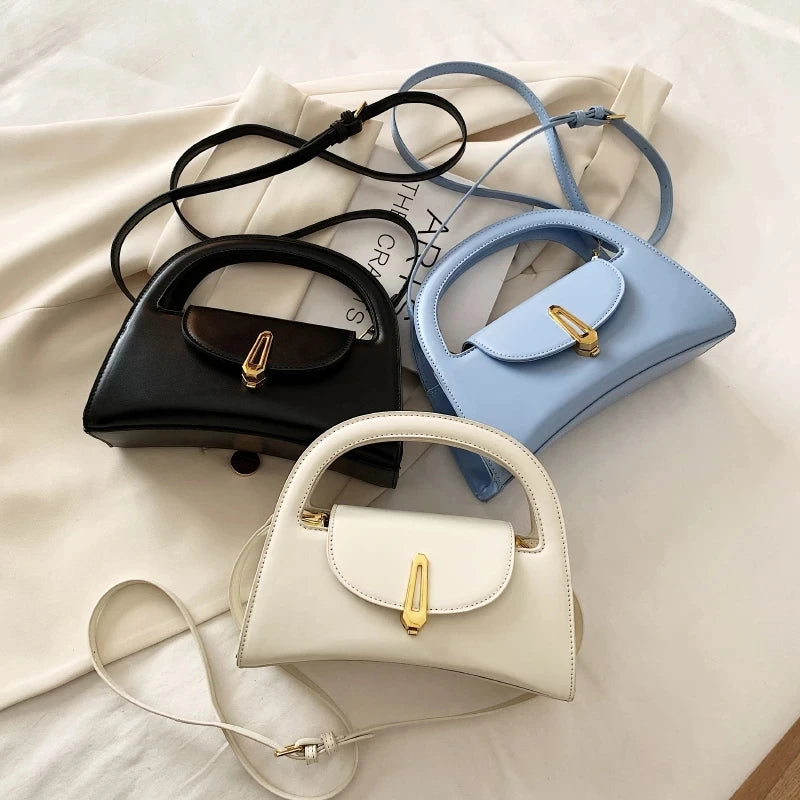 Women's PU Leather Shoulder Bag Crossbody Summer Handbag Clutch