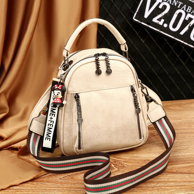 High-quality Multi-function Women's Shoulder Small Backpack