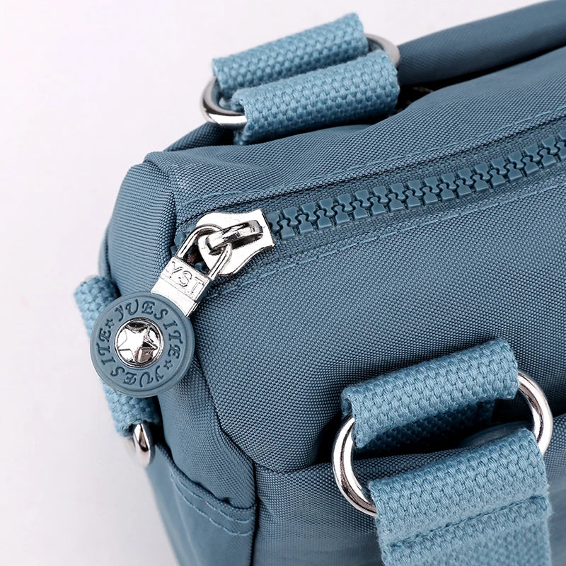Small CrossBody Bag for Women Messenger Shoulder Nylon Handbag Purse
