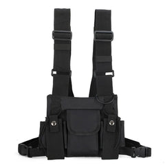 Tactical Vest Fanny Pack Chest Rig Bags Unisex Hip hop Shoulder Bag