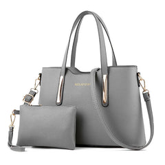 Temperament Messenger Shoulder Bag Female Autumn Handbag Two-piece