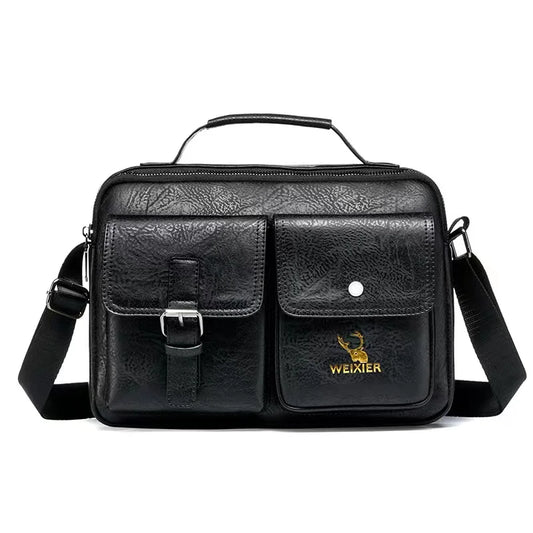 WEIXIER Small Postman Bag Men's Satchel Shoulder Bag