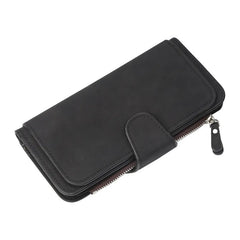 Scratch-Resistant Lady Wallet Long Clutch PU Female Purse