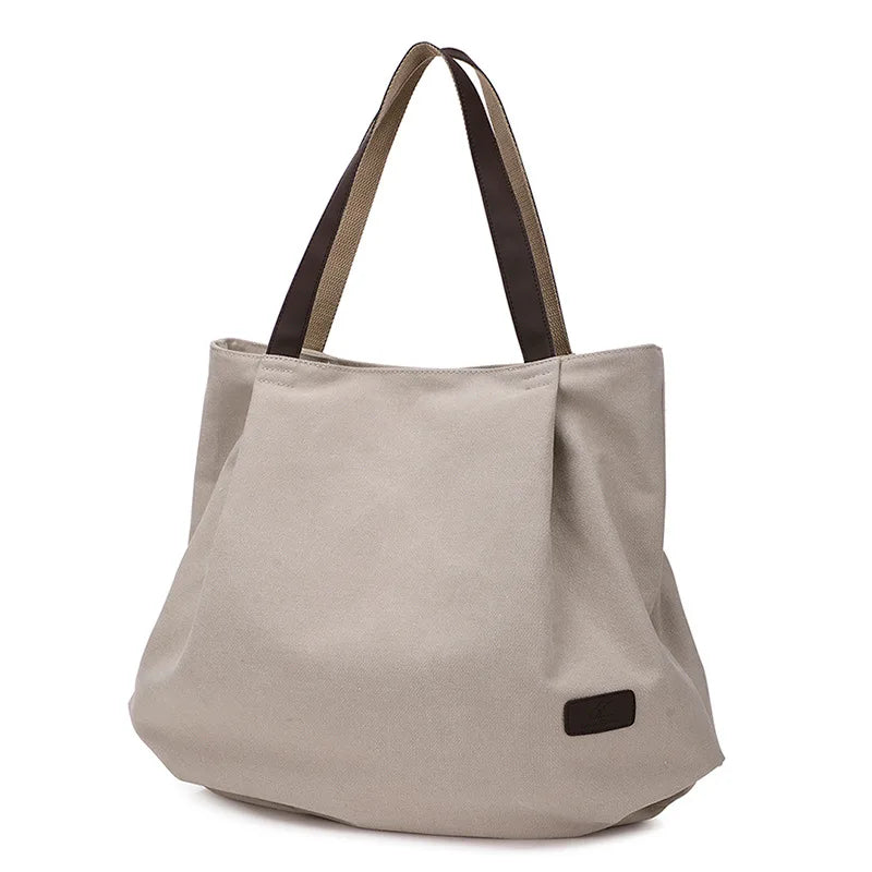 Women Canvas Shoulder Bag Handbags Retro Crossbody Bags