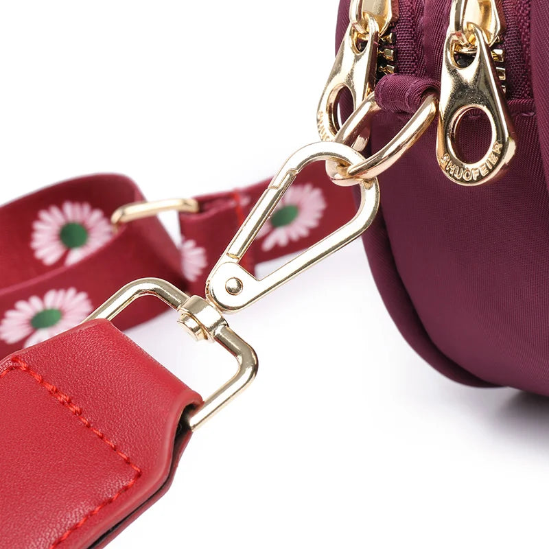 Women Messenger Bag Small Female Shoulder Bags Nylon Handbag