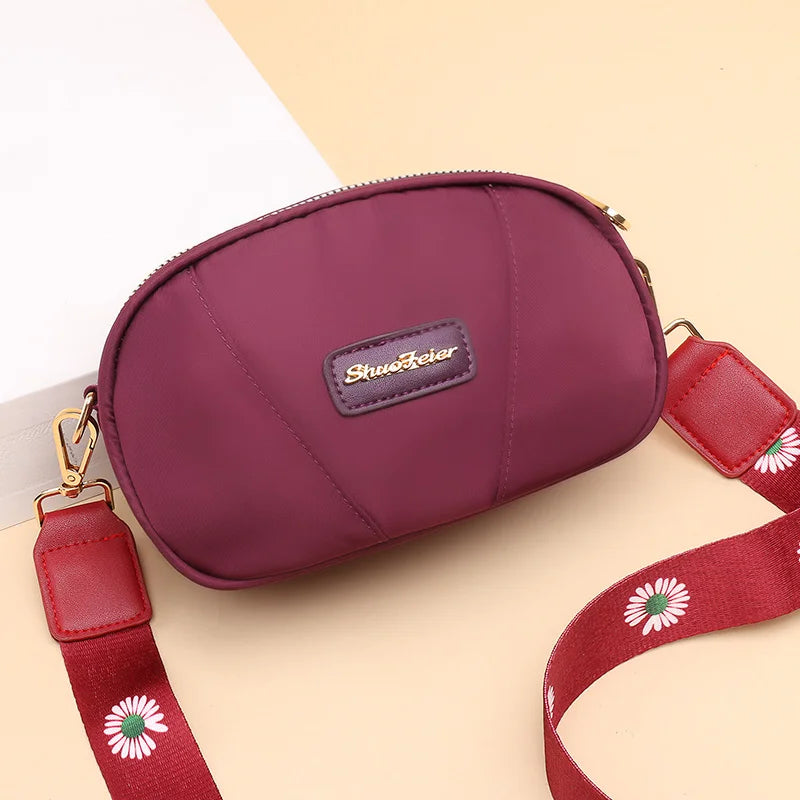 Women Messenger Bag Small Female Shoulder Bags Nylon Handbag