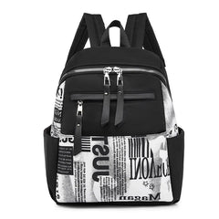 Women's Oxford Cloth Waterproof School Backpack