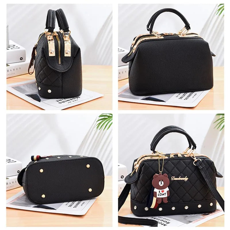 Leather Shoulder Bag Women PU Handbag