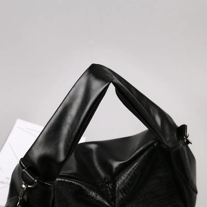 Women's PU Handbag Messenger Bag Shoulder Shopper Bags