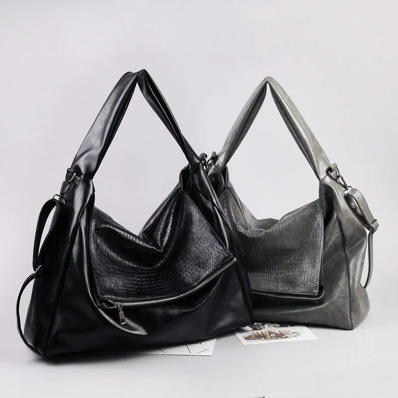 Women's PU Handbag Messenger Bag Shoulder Shopper Bags
