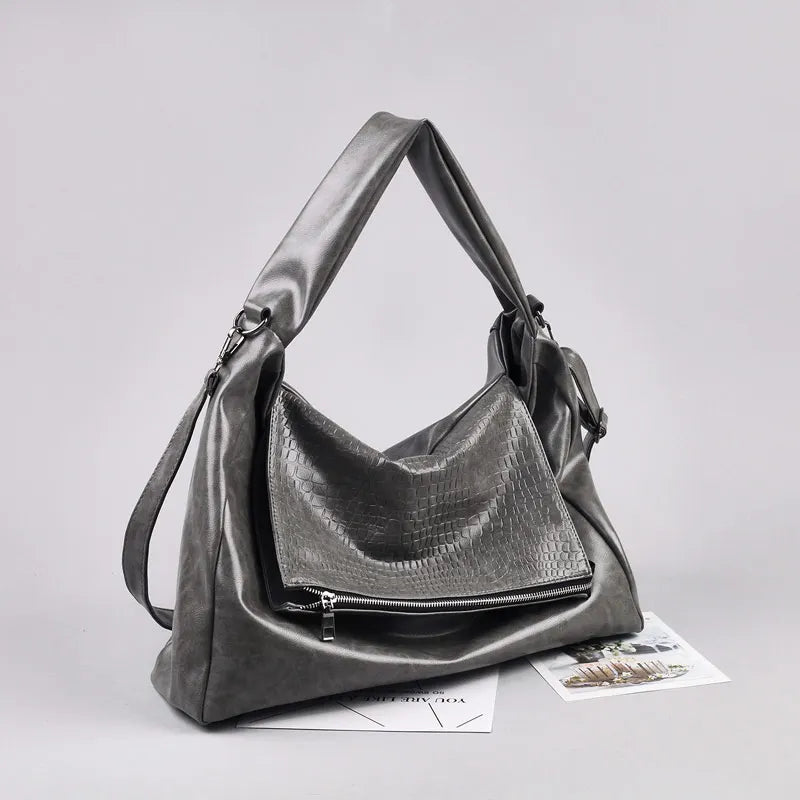 Women's PU Handbag Messenger Bag Shoulder Shopper Bags