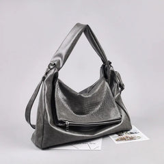 Women's PU Handbag Messenger Bag Shoulder Shopper Bags