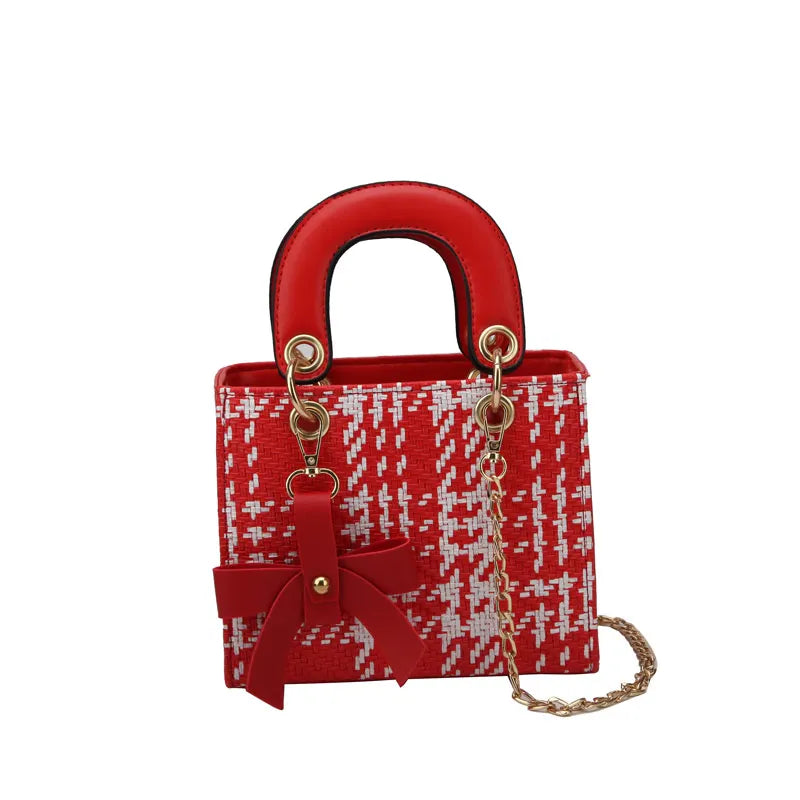 Women's Messenger Bag PU Shoulder Bag Winter Shopping Bags