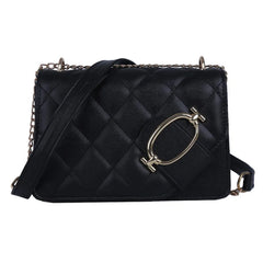 Women's Shoulder Bag Lock Buckle Ladies Messenger Bag