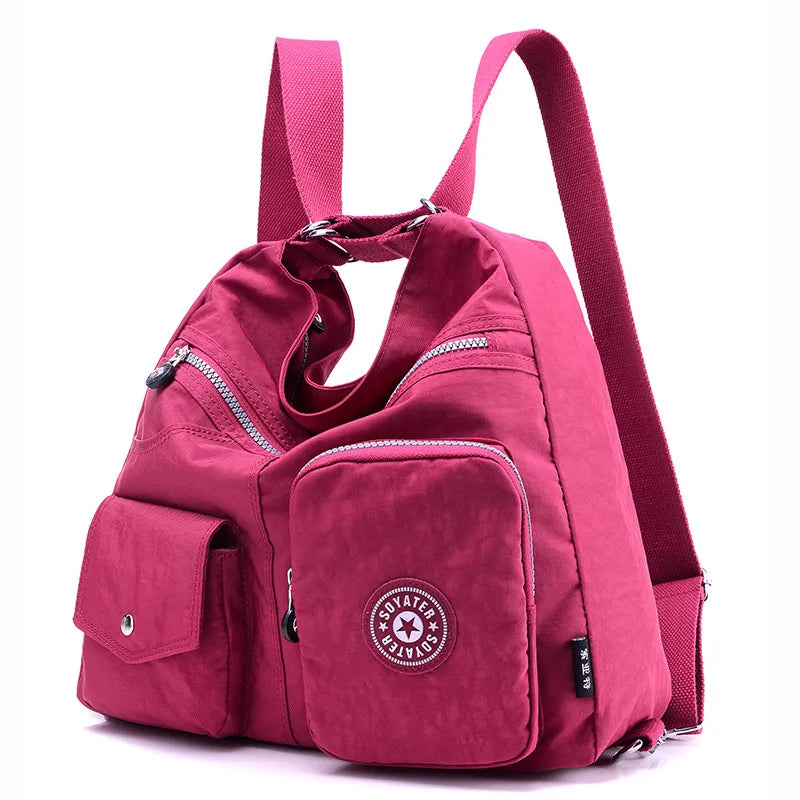 Waterproof Nylon Crossbody Bags for Women Large Capacity Lady Shoulder Bag Tote