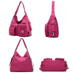 Waterproof Nylon Crossbody Bags for Women Large Capacity Lady Shoulder Bag Tote