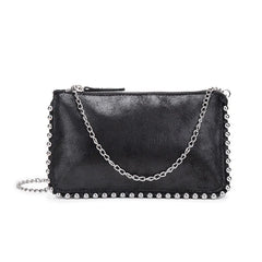 Rivat Shoulder Bag Beading Crossbody Mini Flap Phone Purses Handbags Tote