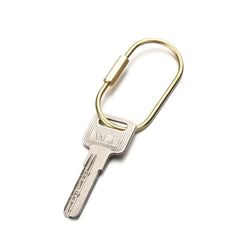Brass Keychain Whistle Ruler Pendant Jewelry Holders