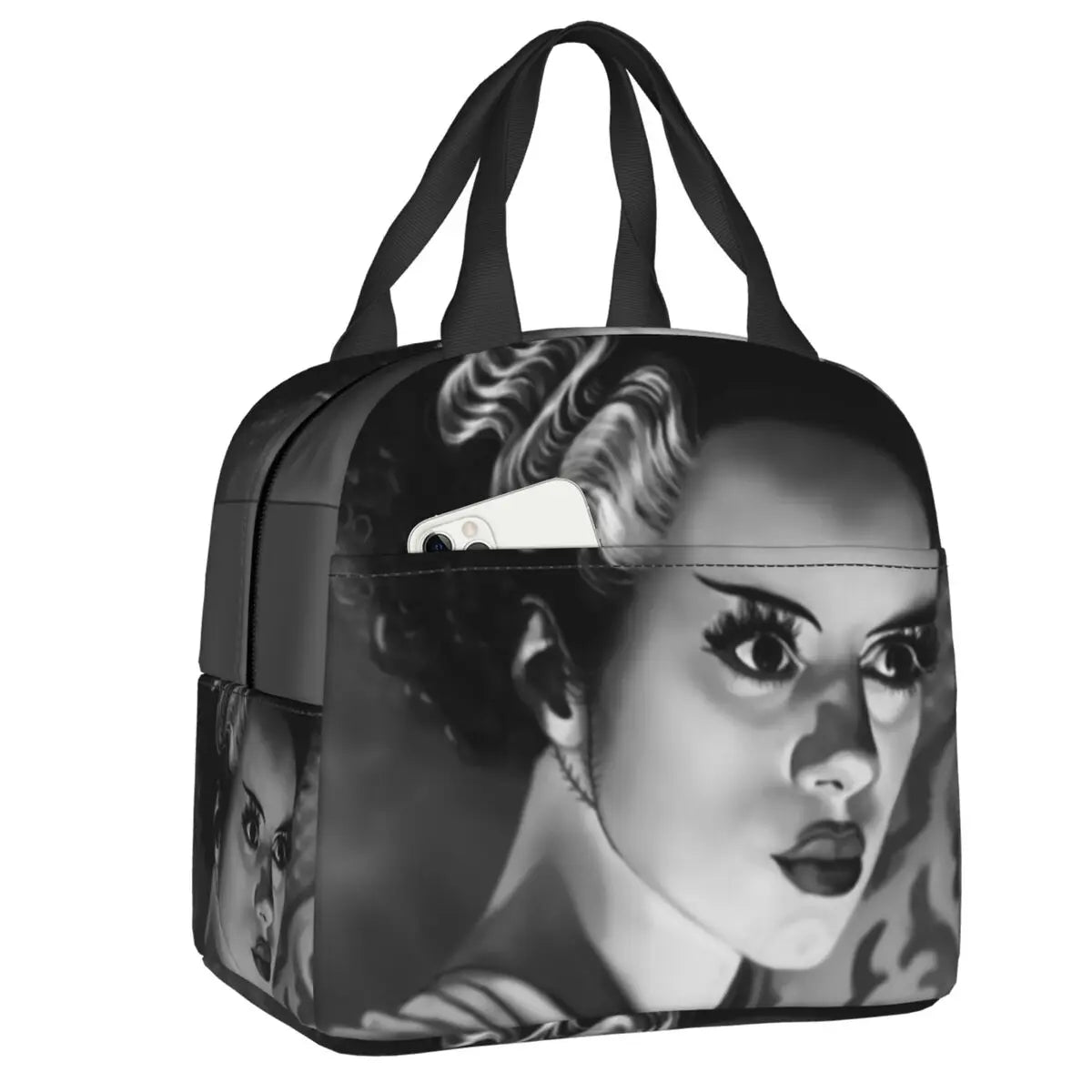 Bride Of Frankenstein Lunch Bag Horror Movie