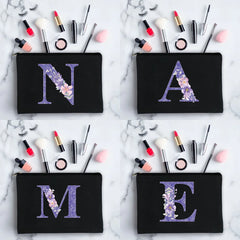 Bridesmaid Makeup Bag Cosmetic Case Toiletries Organizer Storage Pouch