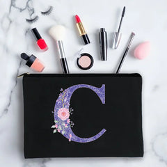 Bridesmaid Makeup Bag Cosmetic Case Toiletries Organizer Storage Pouch