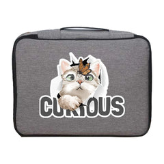 Cat Print Waterproof Travel Storage Bag