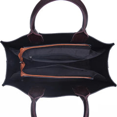 British Retro Large Capacity Shoulder Bag for Women