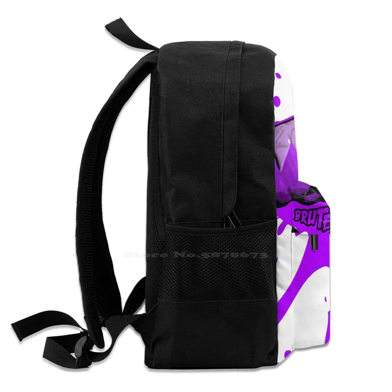 Brutes.Io Punch Pink Backpacks for Men Women Teenagers Girls