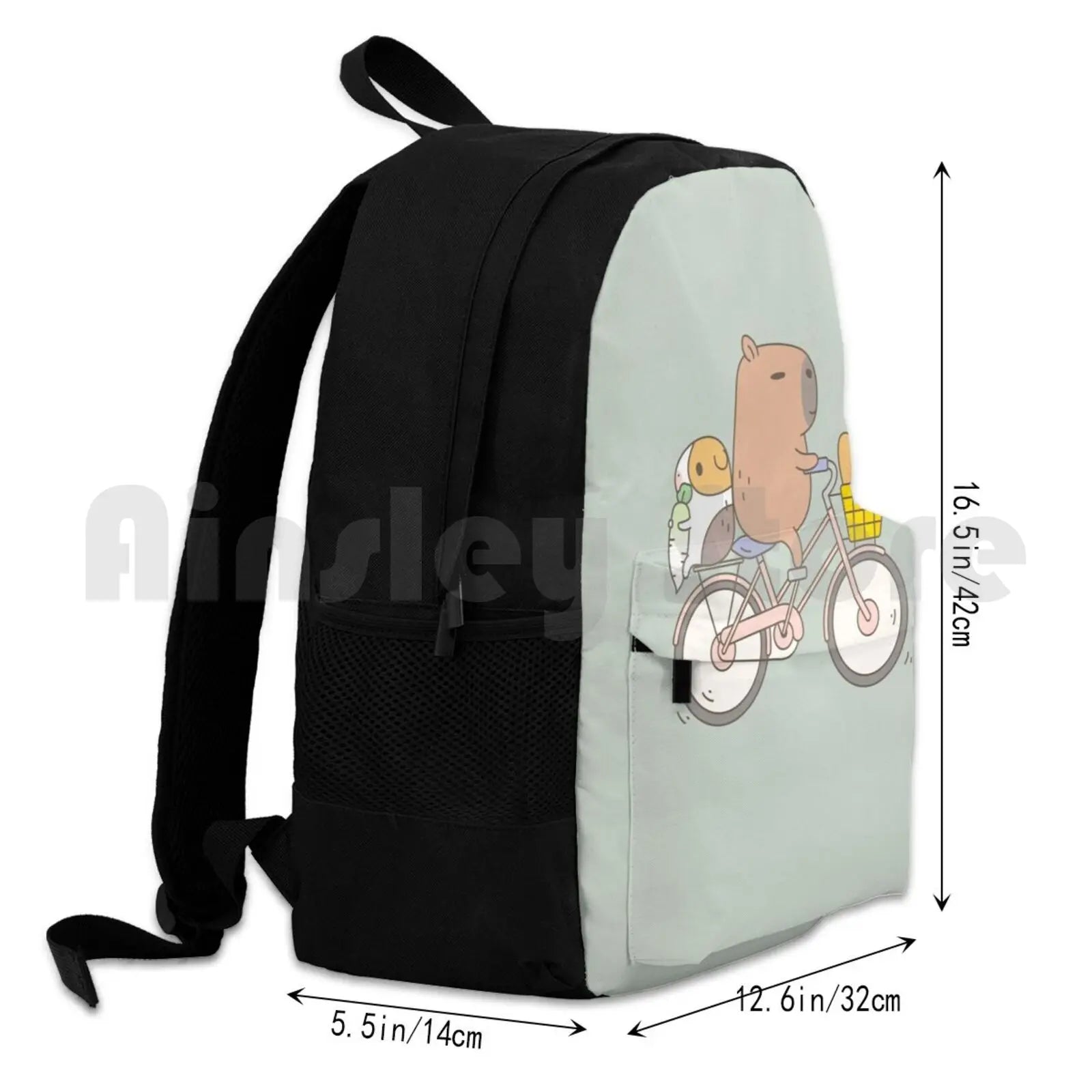 Bubu The Guinea Pig Outdoor Hiking Backpack Waterproof