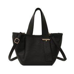 Soft Leather Bucket Shoulder Bag Crossbody Totes Messenger Bag