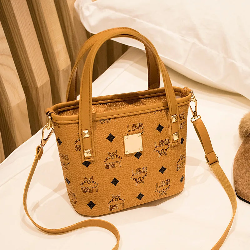 Ladies Crossbody Bag Mini Small Shoulder Bag High PU Handbag Messenger Bag