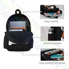 Clockwork Bull Terrier Large Capacity Backpack