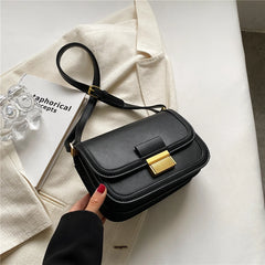 Gradient Retro Saddle Shoulder Crossbody Bag for Women