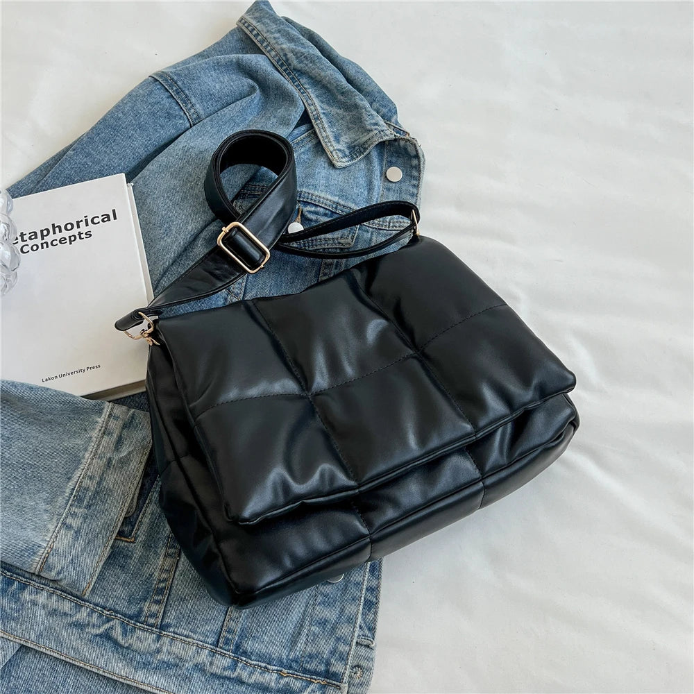 Winter Work Messenger Ladies Handbags Large Shoulder Crossbody Bags