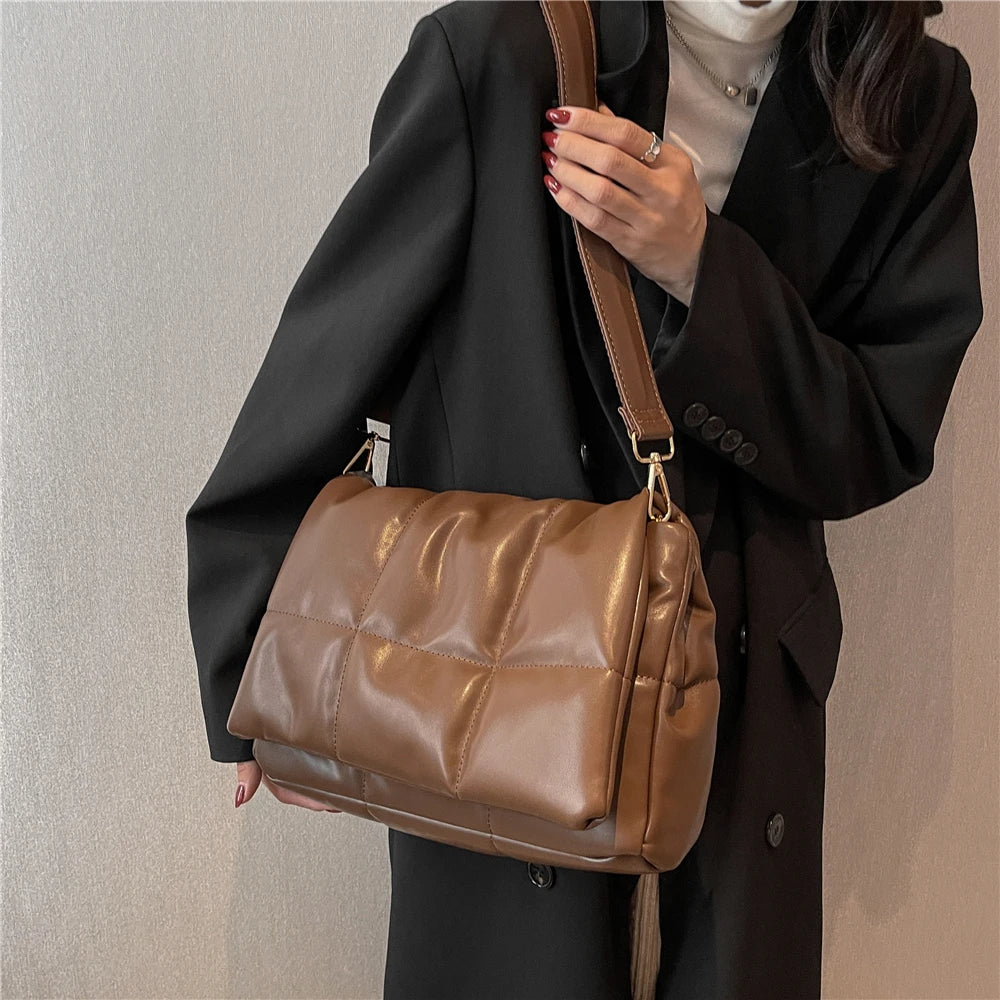 Winter Work Messenger Ladies Handbags Large Shoulder Crossbody Bags