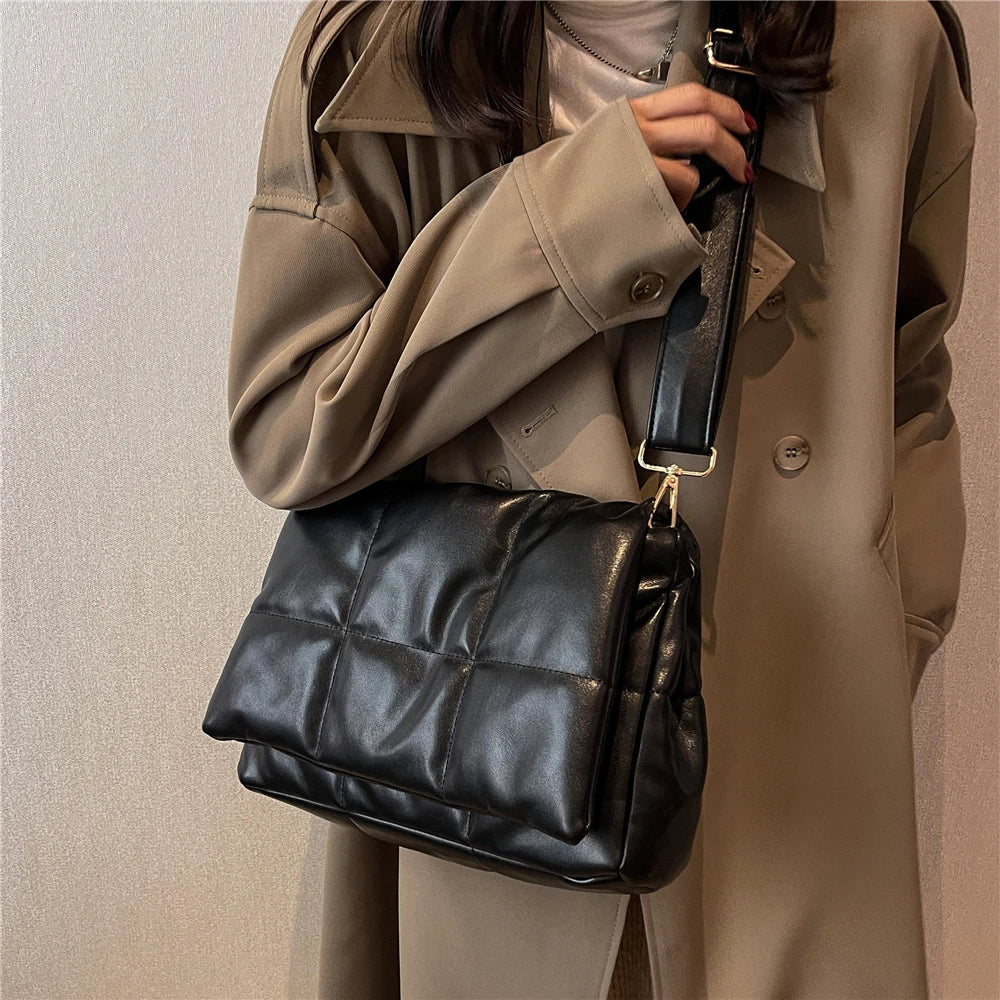 Winter Work Messenger Ladies Handbags Large Shoulder Crossbody Bags
