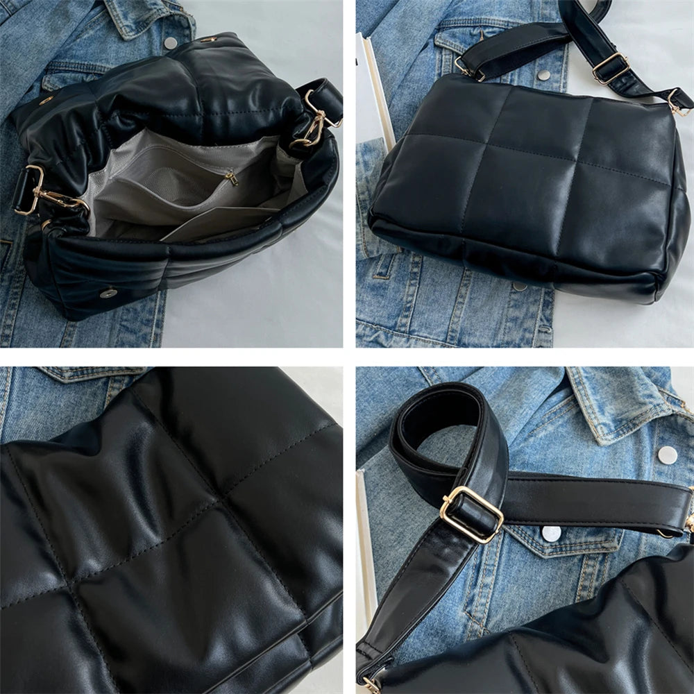 Winter Work Messenger Ladies Handbags Large Shoulder Crossbody Bags