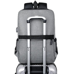 Men's Business Backpack 17'' Laptop Waterproof Travel Bag