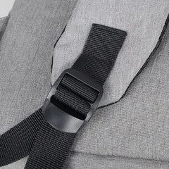 Men's Business Backpack USB Charging Rucksack Waterproof Oxford Cloth 15.6 Inch