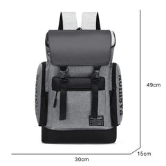 Men's Business Backpack 15.6'' Laptop Rucksack Waterproof Nylon Bag