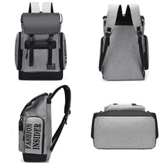Men's Business Backpack 15.6'' Laptop Rucksack Waterproof Nylon Bag